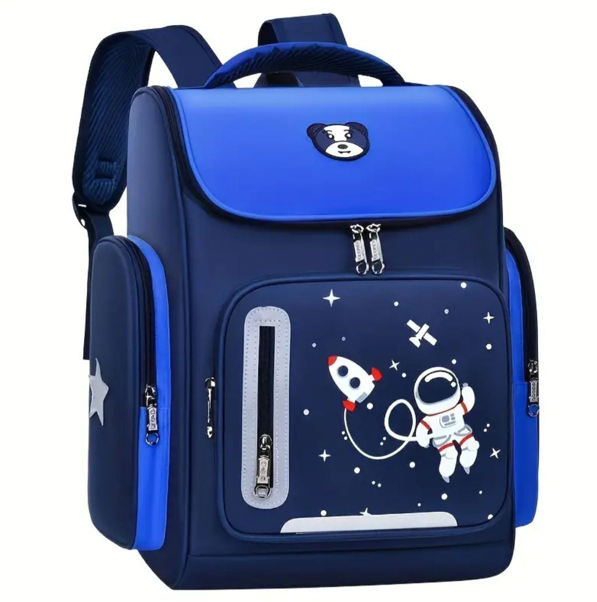 MOCHILA IMPERMIABLE CON DISEÑO DE ASTRONAUTA