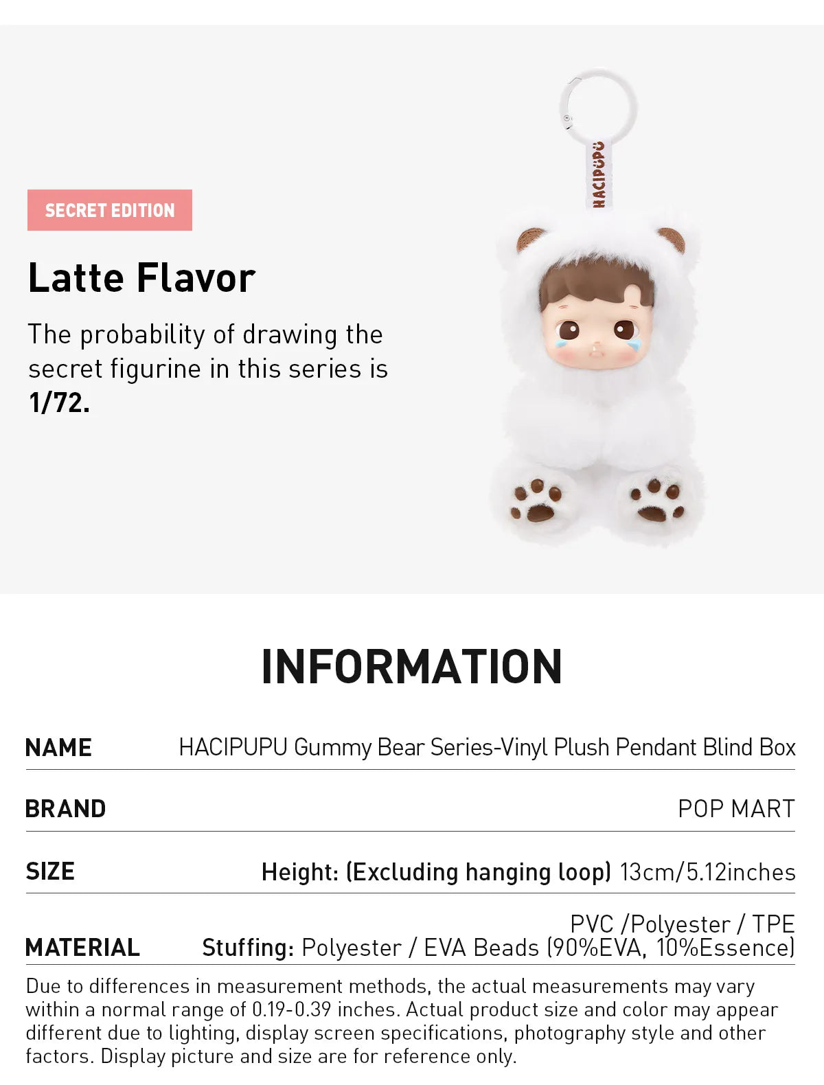 (Pre orden) Pop mart Hacipupu Gummy Bear Series blind box original