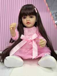 Niña Reborn vinilo 55cm