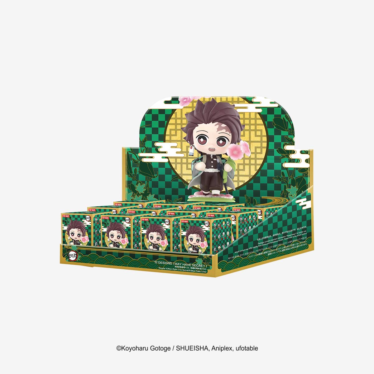 (PRE ORDEN) Demon Slayer: Kimetsu no Yaiba Birth Flower Series Figures Blind Box Original Popmart