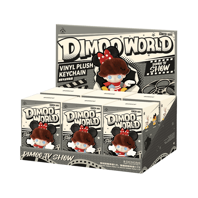 (Pre orden) DIMOO WORLD × DISNEY Series- Keychain Blind Box POPMART Original