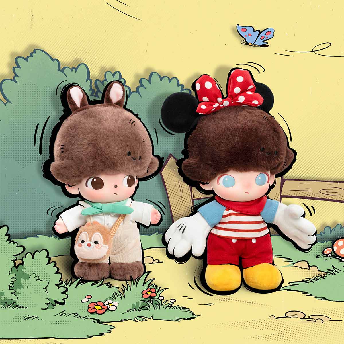 (Pre orden) DIMOO WORLD × DISNEY Series- Keychain Blind Box POPMART Original