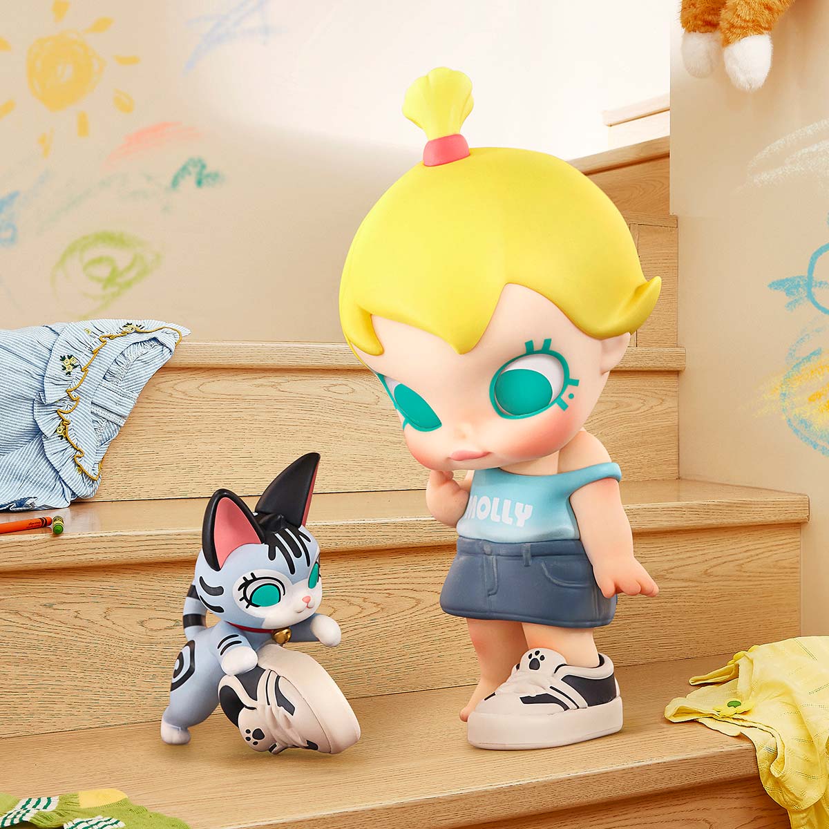(Pre venta) Baby Molly & Baby Tabby Series Figures Original