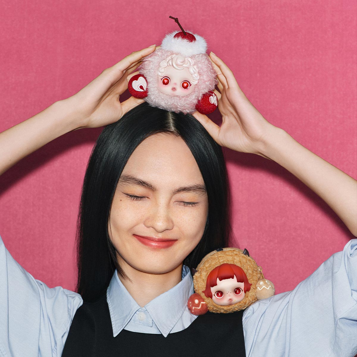 (PRE ORDEN) SKULLPANDA You Found Me！Series Earphone Bag Original Popmart