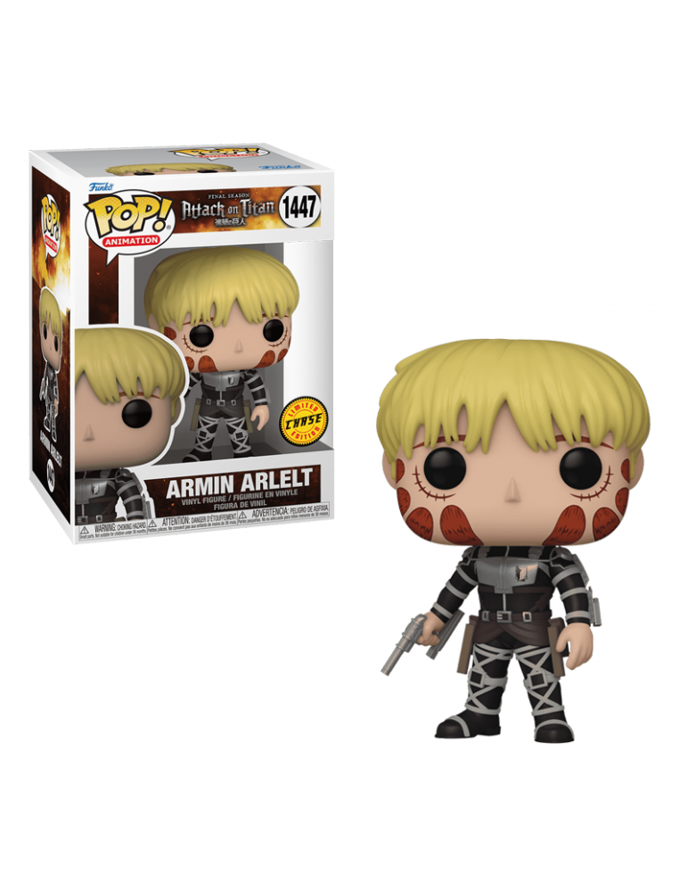 Funko pop Armin Arlelt Chase (Attack on titan)