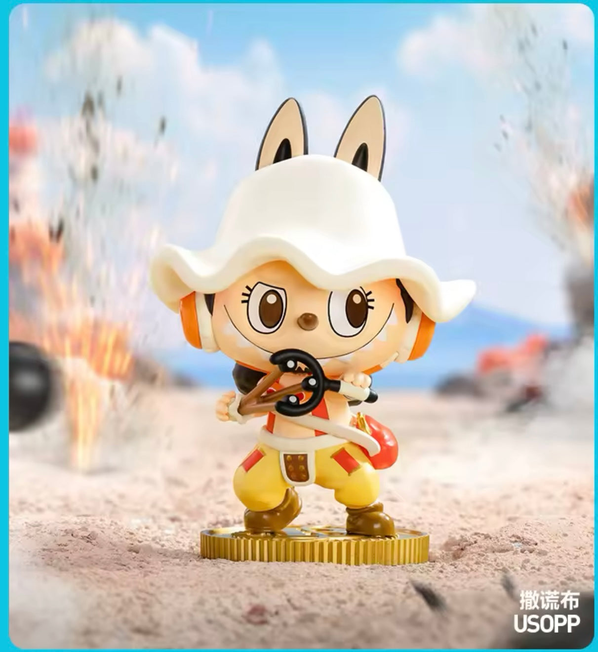 Labubu x One Piece blind box Pop mart original