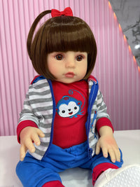 Niña Reborn vinilo completa 45cm