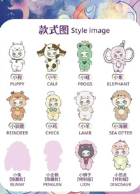Lila´s Zoo 600% Blind box original