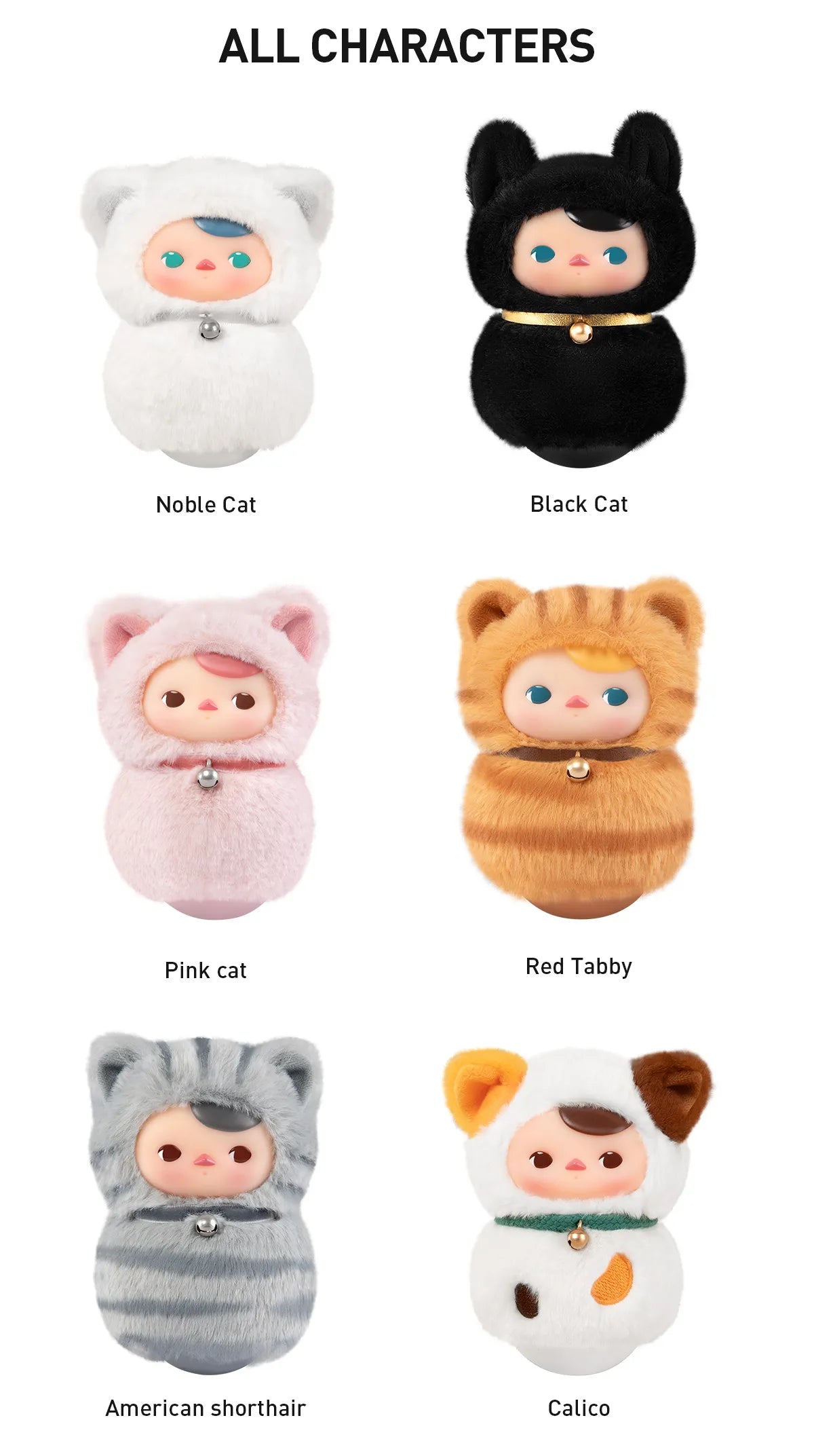 Pucky Roly poly Kitty Pop mart blind box original