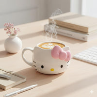 Taza de cerámica de Hello Kitty