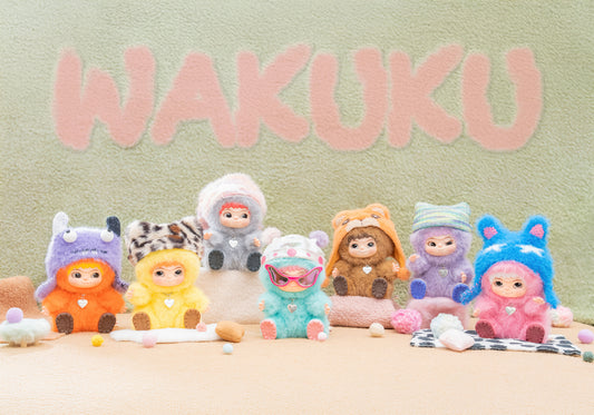 (PRE VENTA) Letsvan Wakuku Fuzzy Trendy Fun Party Plush Series original