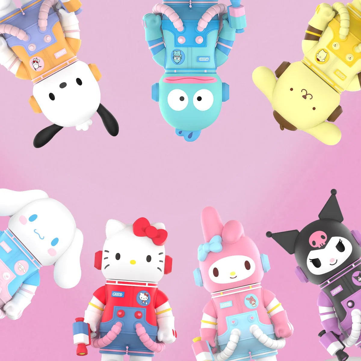 Mega Space Molly Sanrio Series 400% Pop Mart blind box original