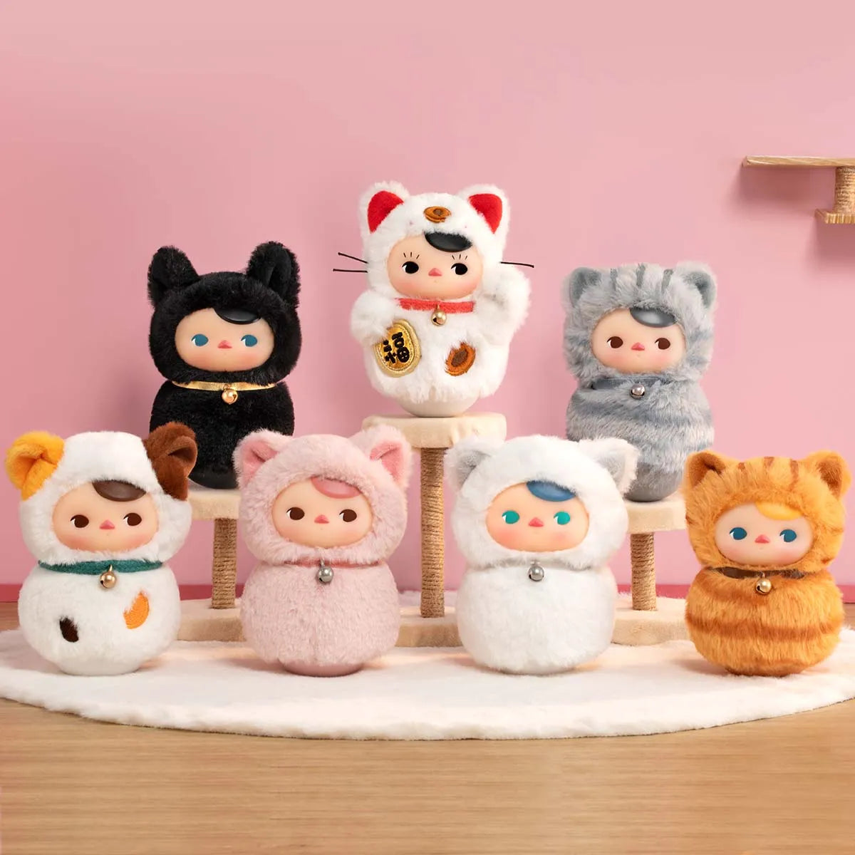 Pucky Roly poly Kitty Pop mart blind box original