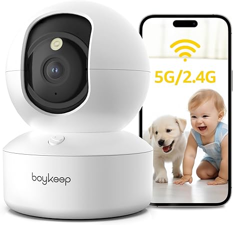 CAMARA BOYKEEP 360° 2K PARA MASCOTAS Y NIÑOS