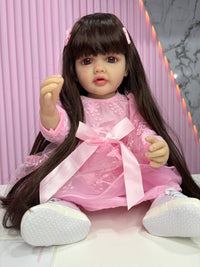 Niña Reborn vinilo 55cm