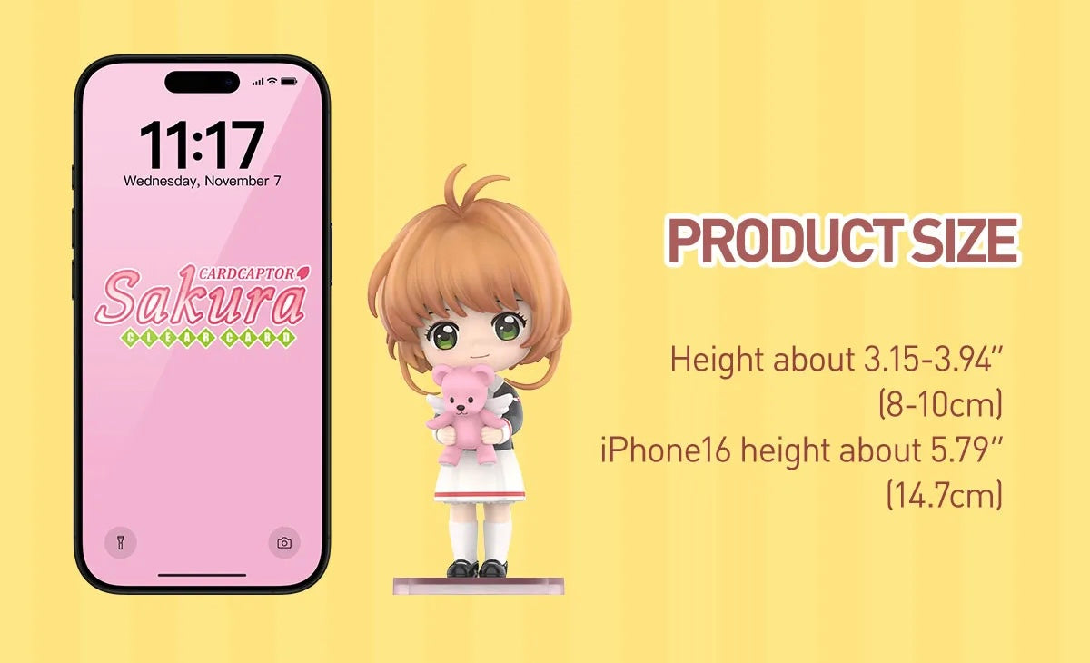 (Pre orden) Cardcaptor Sakura Clear Card POPMART figures series blind box original