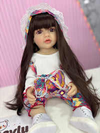 Niña Reborn vinilo 55cm