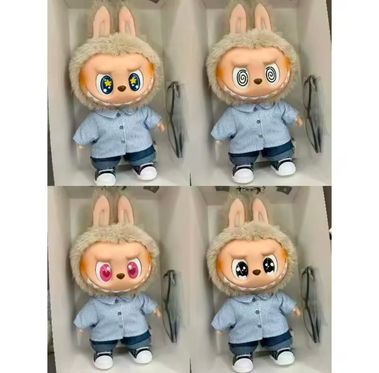 (Bajo encargo) Pop mart Labubu flip with me 40CM original