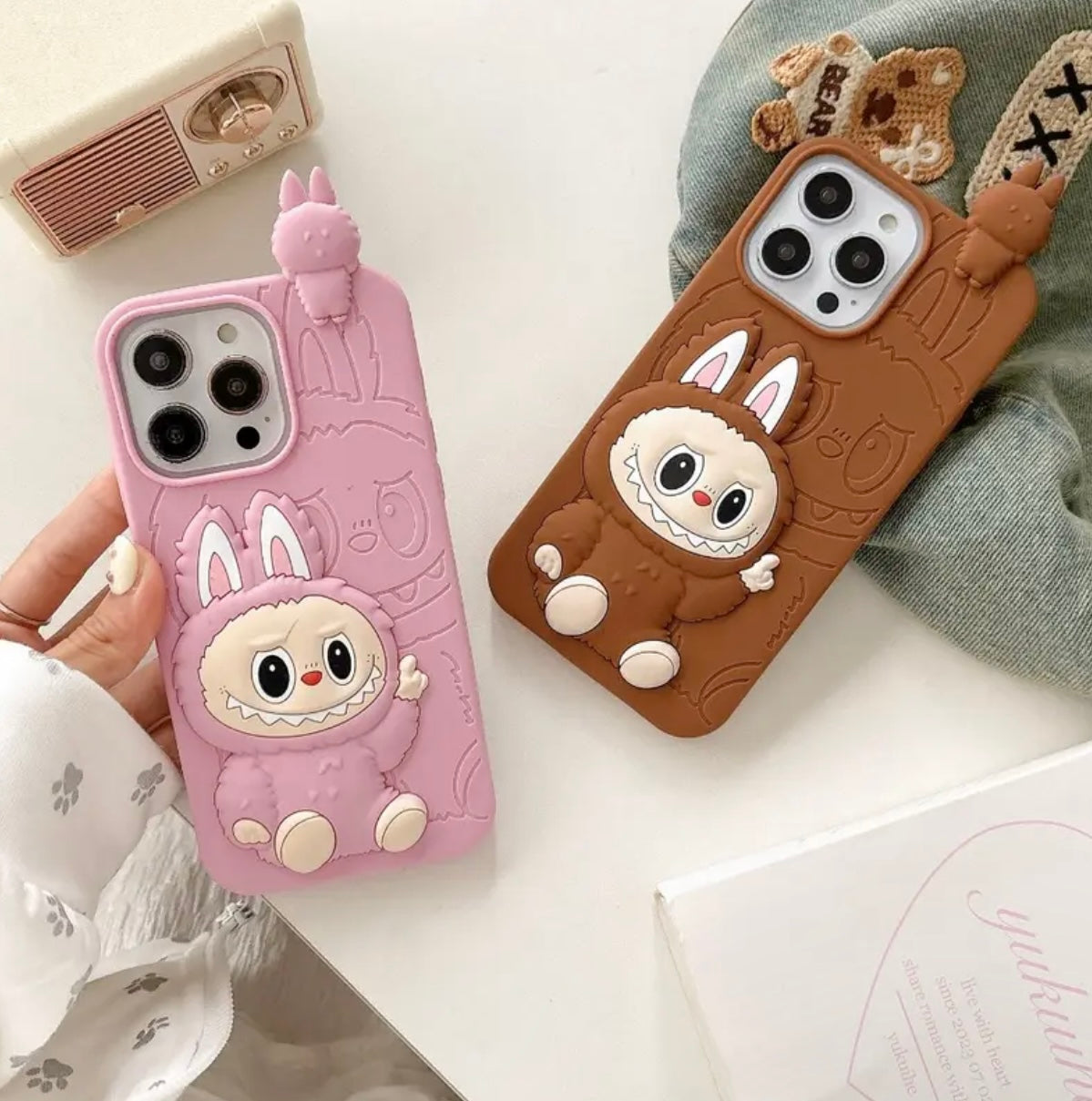 Estuche labubu iPhone 16 Pro max