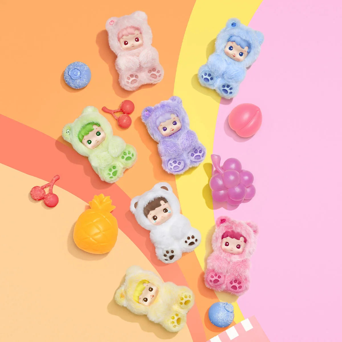 (Pre orden) Pop mart Hacipupu Gummy Bear Series blind box original