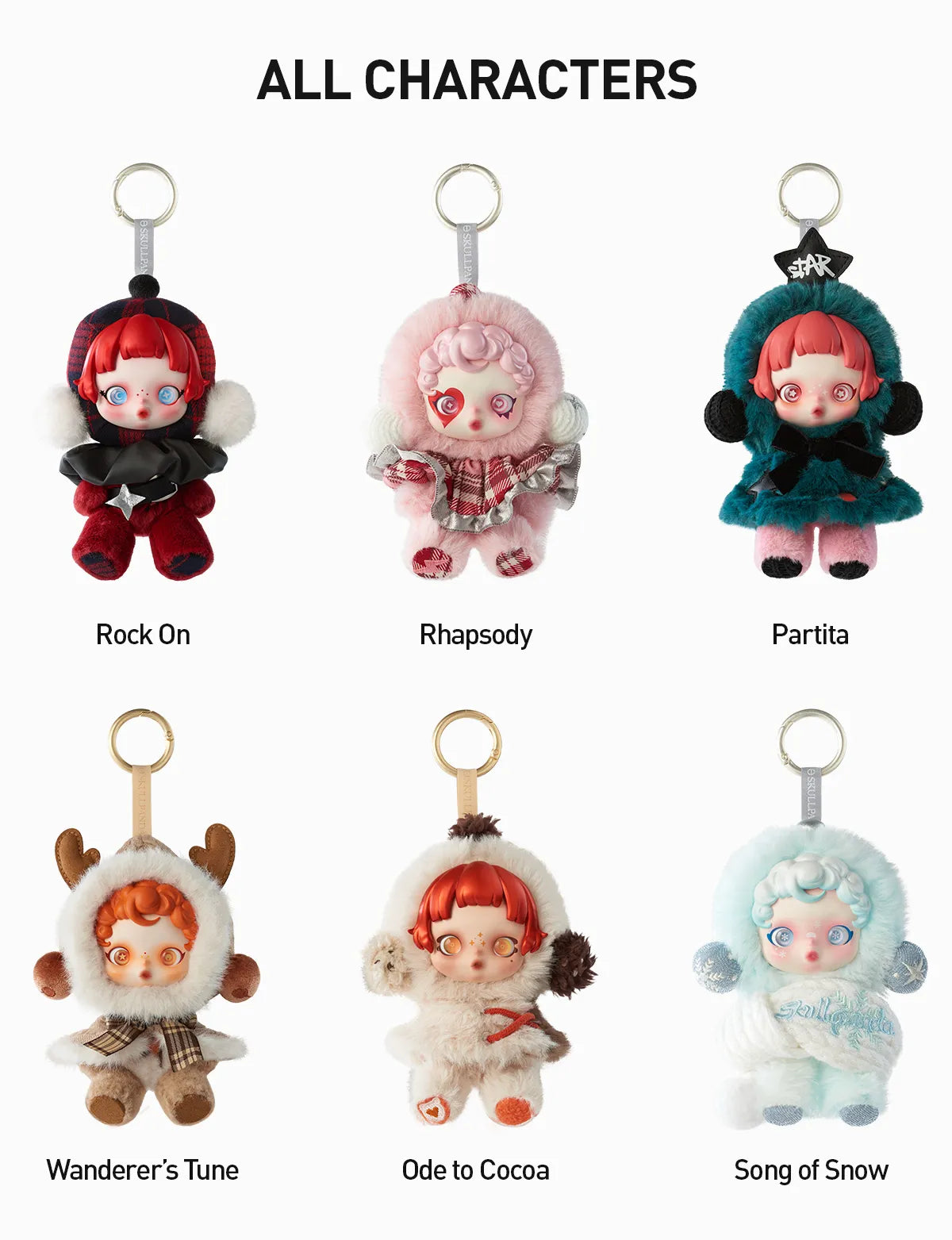 Skullpanda winter symphony Pop mart blind box original