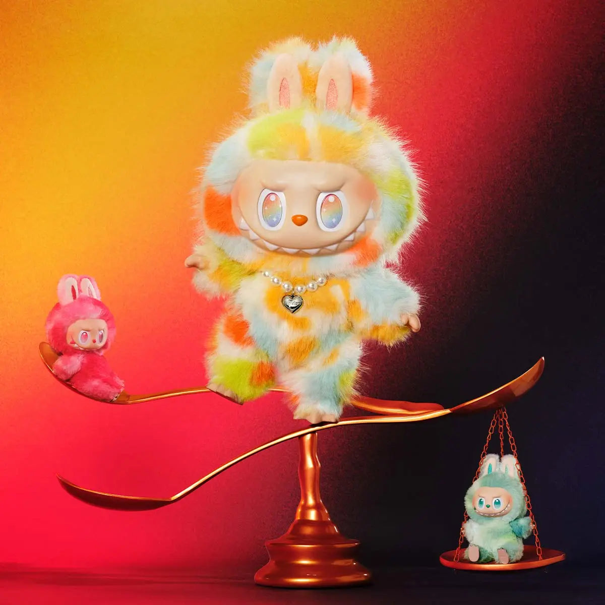 (Pre orden) Labubu the monsters big into energy - Rock the universe 37cm plush doll original