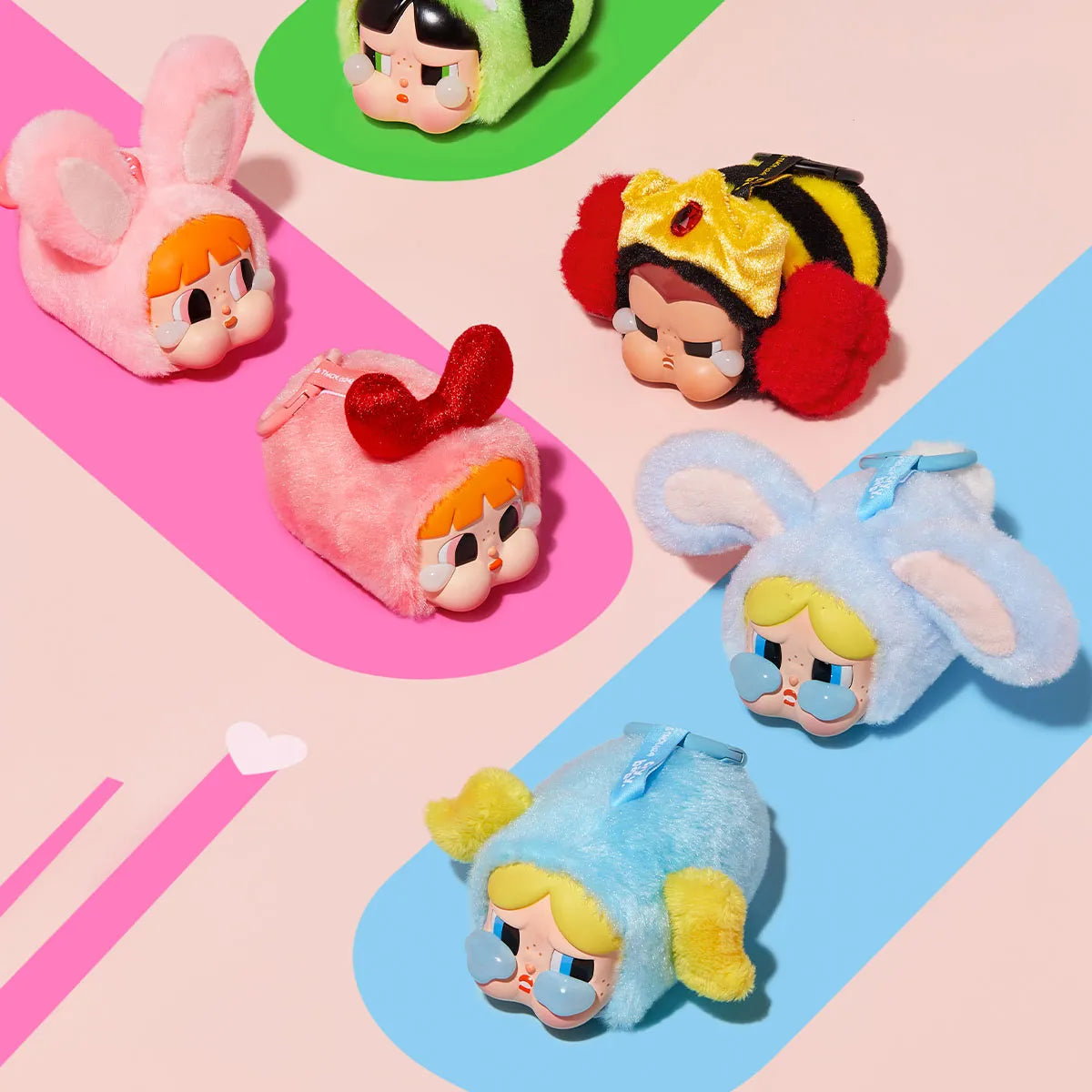 Cry Baby x powerpuff Girls Blind box popmart original
