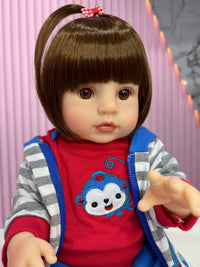 Niña Reborn vinilo completa 45cm