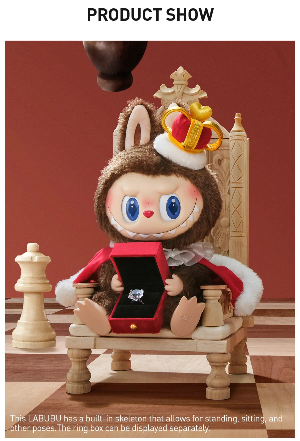 Pop Mart Let's Checkmate Series 38cm