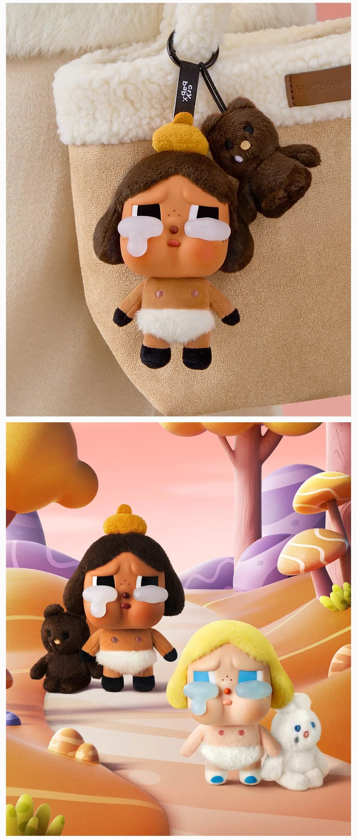 Pop Mart Cry baby crying again blind box original