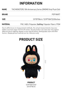 (PRE ORDEN) THE MONSTERS 10th Anniversary Series-ZIMOMO Vinyl Plush Doll