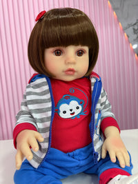 Niña Reborn vinilo completa 45cm