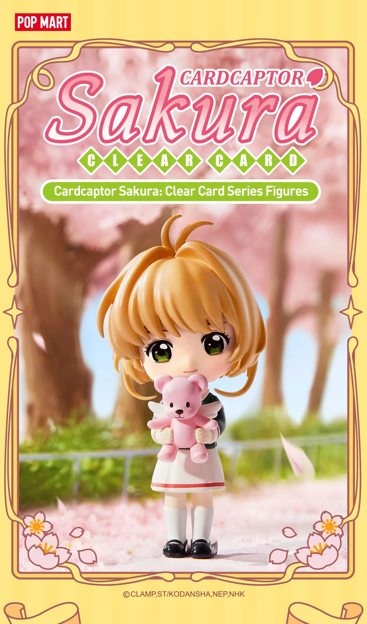 (Pre orden) Cardcaptor Sakura Clear Card POPMART figures series blind box original