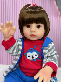 Niña Reborn vinilo completa 45cm