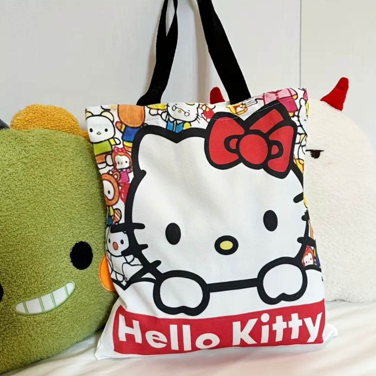 Bolsos Tote de lona de Hello Kitty