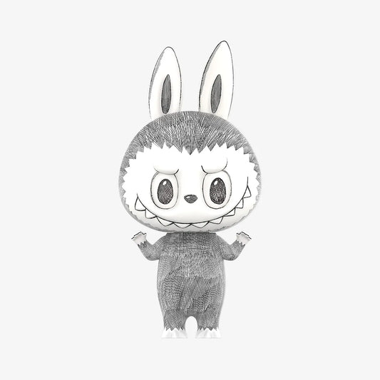 Mega labubu 400% sketch original popmart