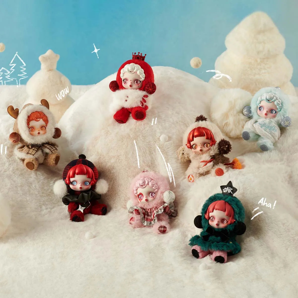 Skullpanda winter symphony Pop mart blind box original