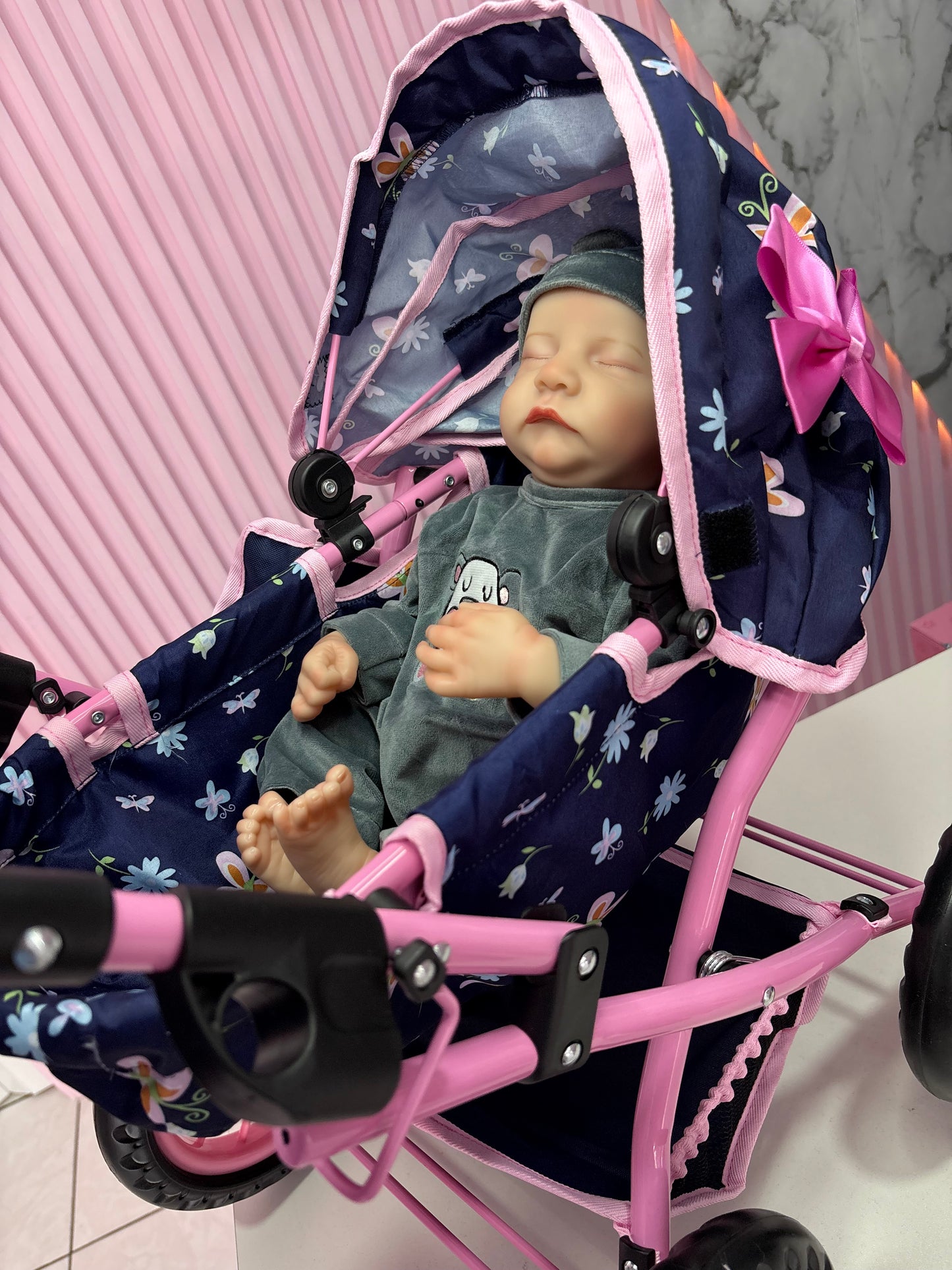 Coche para muñeca Reborn de hasta 60cm