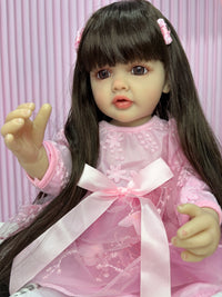 Niña Reborn vinilo 55cm