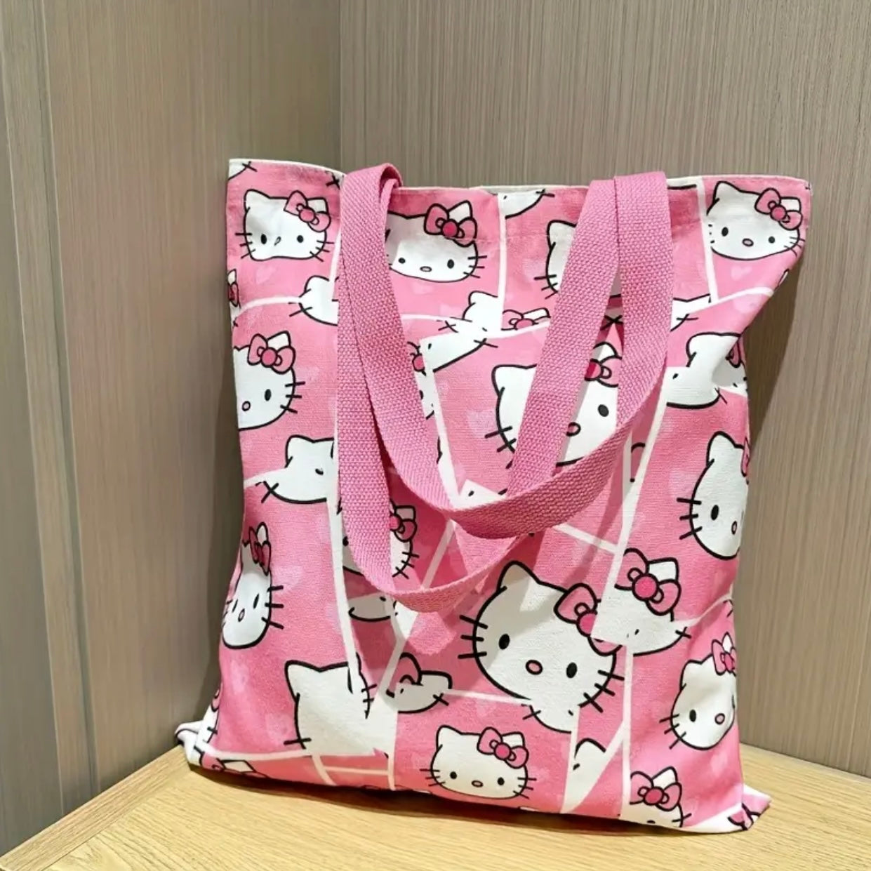 Bolsos Tote de lona de Hello Kitty