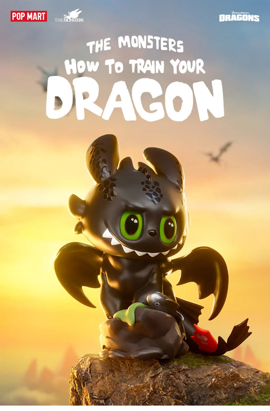 Exclusivo The monsters x How to train your dragon original