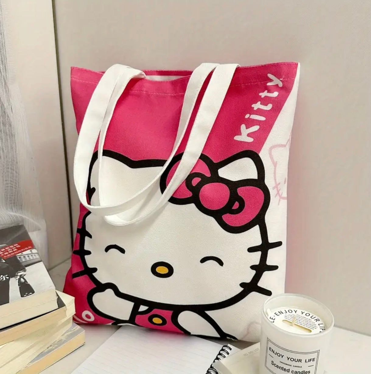 Bolsos Tote de lona de Hello Kitty