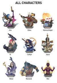 (PRE VENTA) Popmart Arcane League of leguends series figures blind box original