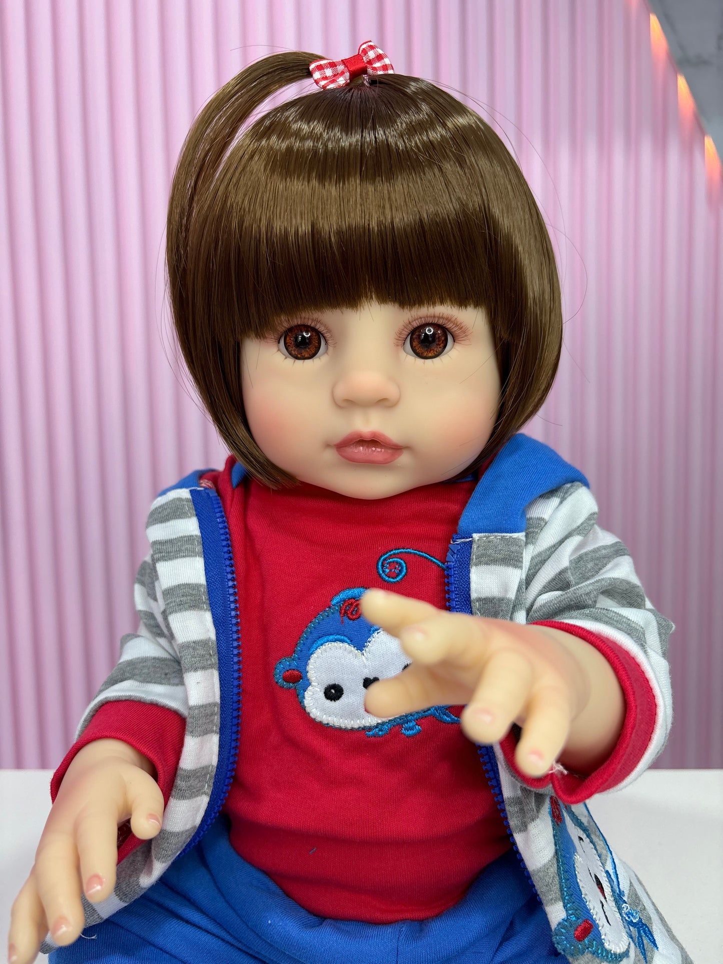 Niña Reborn vinilo completa 45cm