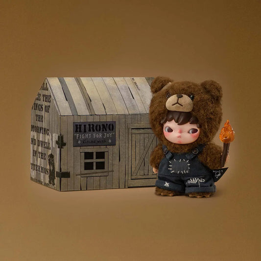 Exclusivo Hirono Living Wild-Figth for Joy Plush Doll Popmart original