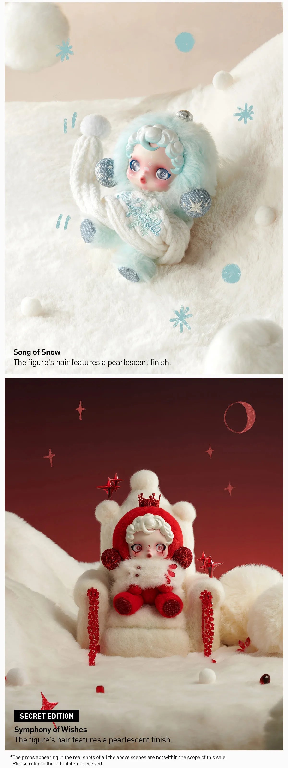 Skullpanda winter symphony Pop mart blind box original