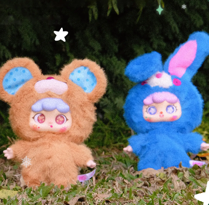 MIGO 400% Big Plush Give Yourself A Hug Lucky Bag Babythree Blind box original