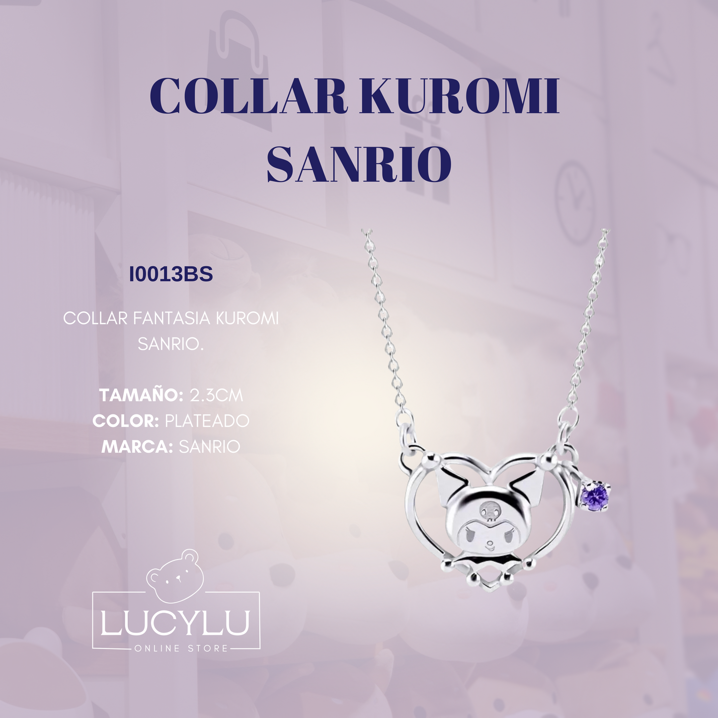 COLLAR DE KUROMI SANRIO