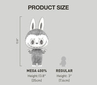 Mega labubu 400% sketch original popmart