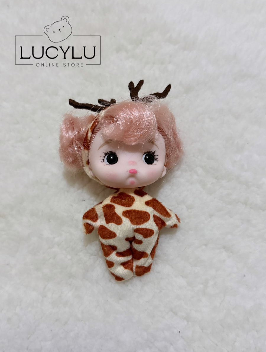 Mini muñecas en pijama Dollbarbywa